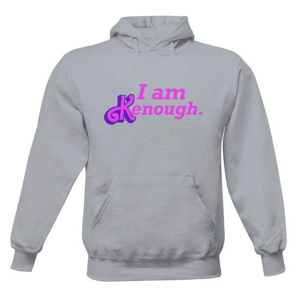 Pánska mikina s kapucňou s potlačou I am Kenough