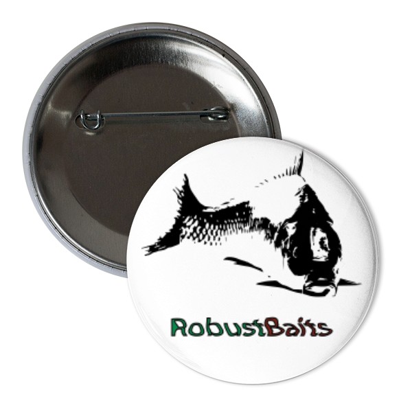 Odznak  s potlačou RobustBaits Fish