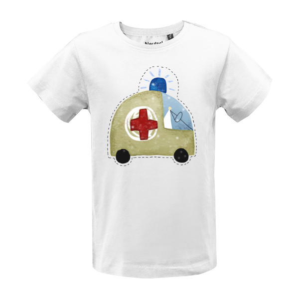 Tričko s potlačou Sanitka