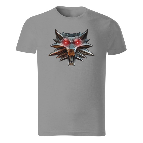 Tričko s potlačou Witcher amulet